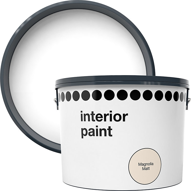 Image of Interior Walls & Ceilings Magnolia Vinyl matt Emulsion paint, 10L