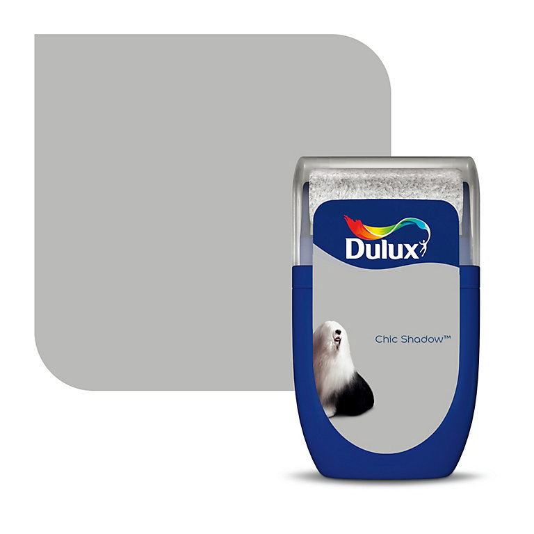 Product image for Dulux Standard Chic shadow Matt Emulsion paint, 30ml Tester pot