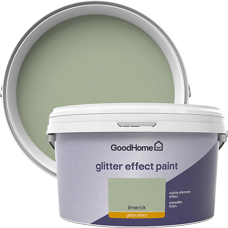 Image of GoodHome Feature Walls Limerick Emulsion paint, 2L