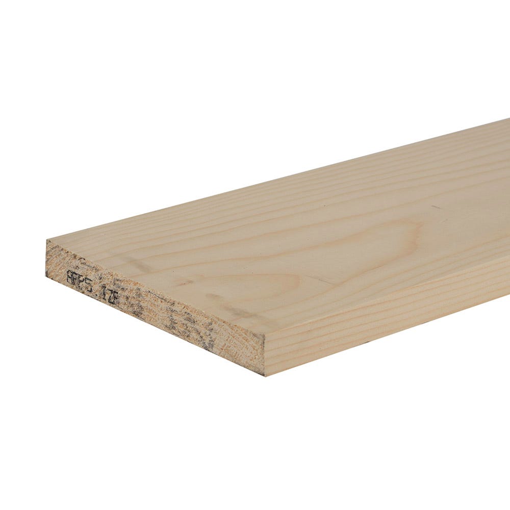 Product image for 22mm X 150mm Softwood PAR Square Edge Flooring (6'' X 1'')