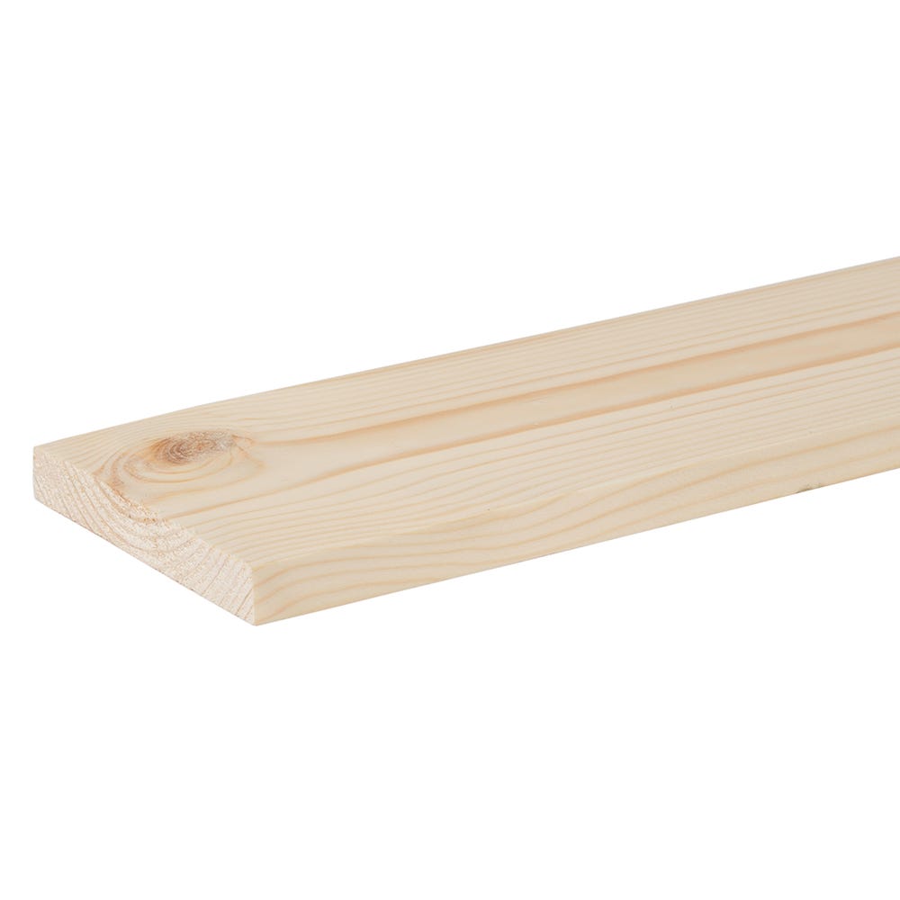 Product image for 19mm X 100mm Planed Softwood PAR Timber (4'' X 0.75'') Finish 14.5mm X 94mm