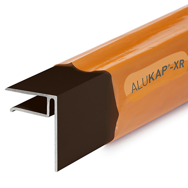 Image of Alukap XR Brown Endstop (L)4800mm (W)40mm (T)50mm
