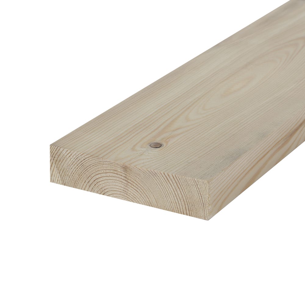Product image for 32mm X 125mm Planed Softwood PAR Timber (5'' X 1.25'') Finish 27mm X 119mm