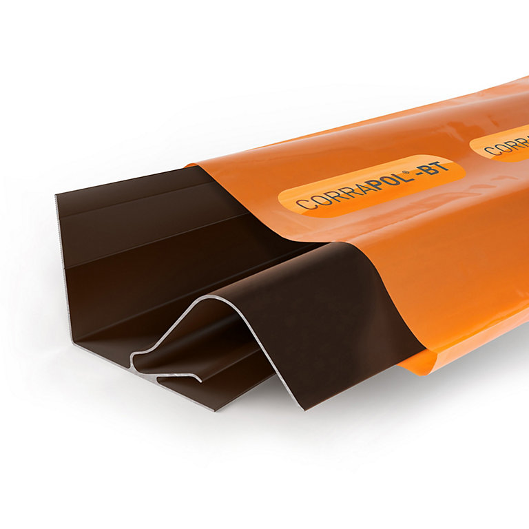 Product image for Corrapol Brown Side flashing (L)2m