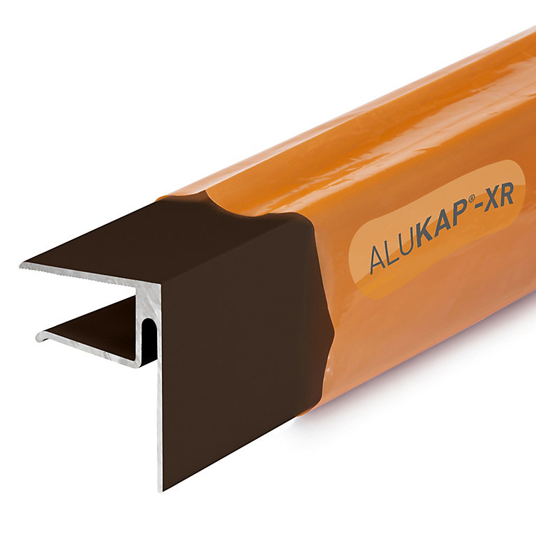 Product image for Alukap XR Brown Endstop (L)3000mm (W)40mm (T)50mm