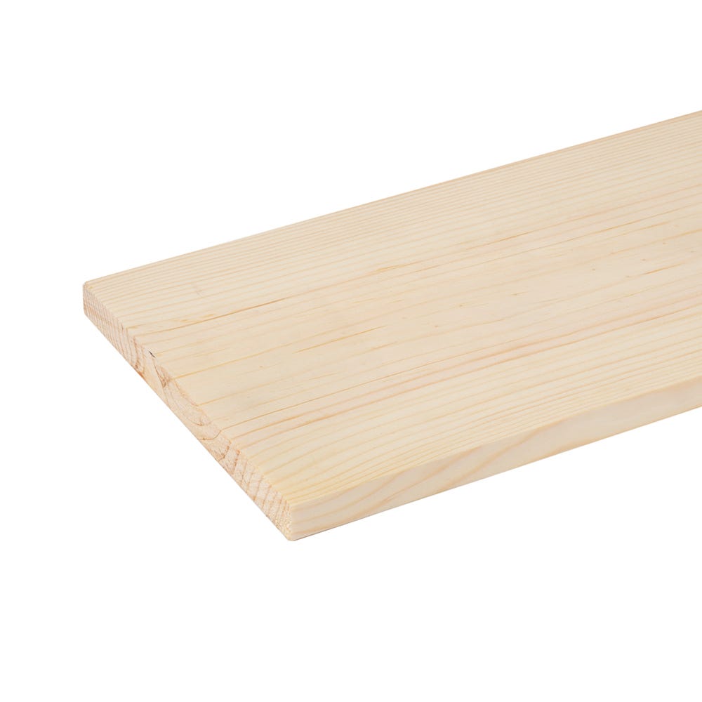 Product image for 19mm X 150mm Planed Softwood PAR Timber (6'' X 0.75'') Finish 14.5mm X 144mm