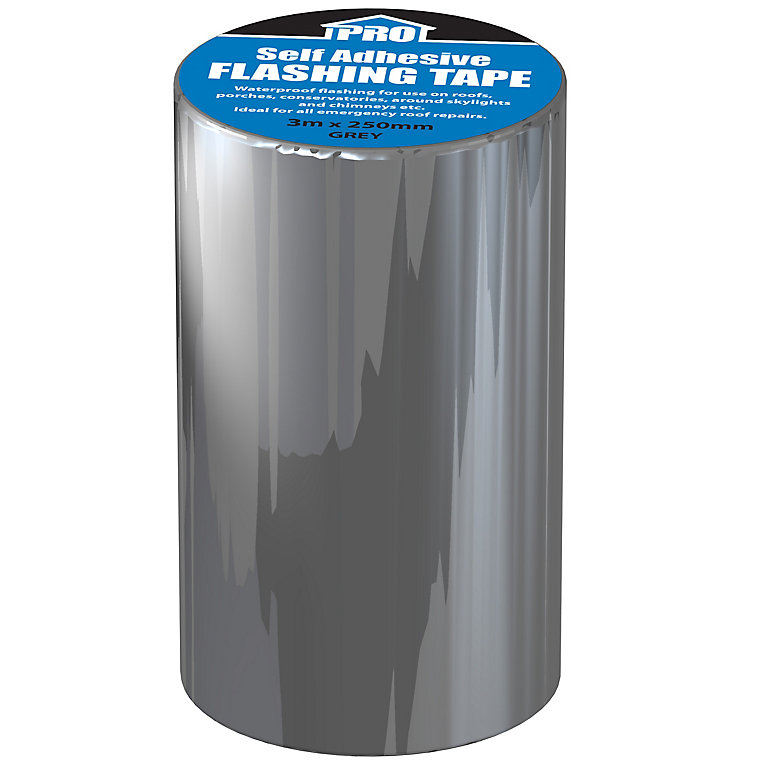 Product image for Roof Pro Butyl Grey Tape (L)3m (W)250mm