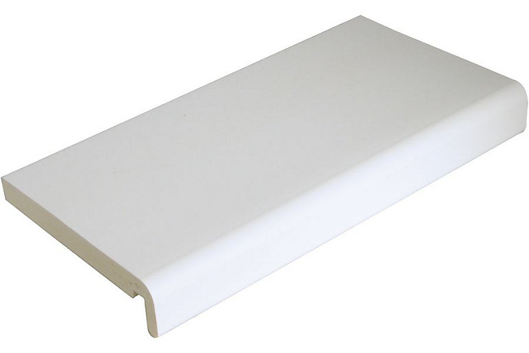 Image of FloPlast Mammoth White Fascia board, (L)4m (W)225mm