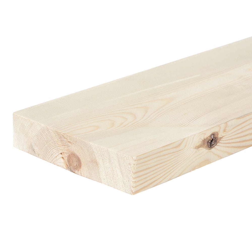 Product image for 38mm X 150mm Planed Softwood PAR Timber (6'' X 1.5'') Finish 33mm X 144mm