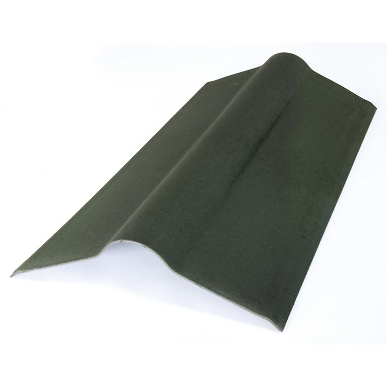 Product image for Onduline Green Bitumen Ridge piece (L)1000mm (W)420mm