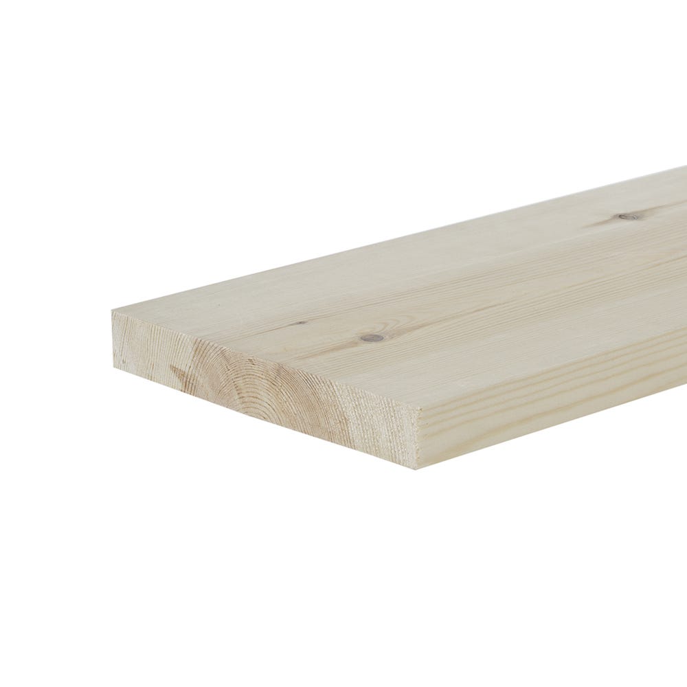 Product image for 32mm X 200mm Planed Softwood PAR Timber (8'' X 1.25'') Finish 27mm X 194mm