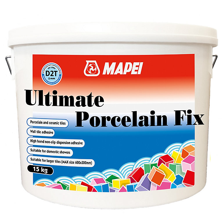 Product image for Mapei Ultimate Ready mixed Cream Adhesive, 15kg
