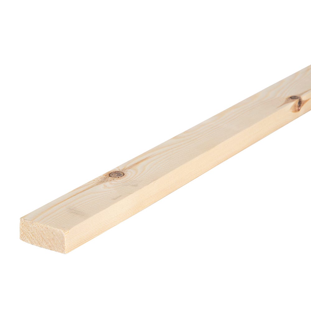 Product image for 19mm X 38mm Planed Softwood PAR Timber (1.5'' X 0.75'') Finish 14.5mm X 33mm