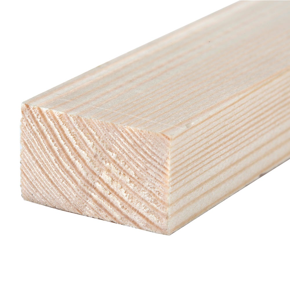 Product image for 25mm X 38mm Planed Softwood PAR Timber (1.5'' X 1'') Finish 20.5mm X 33mm