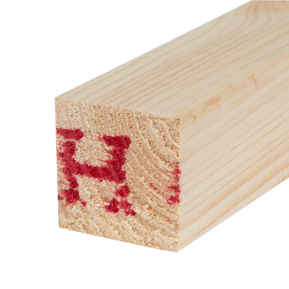 Product image for 38mm X 38mm Planed Softwood PAR Timber (1.5'' X 1.5'') Finish 33mm X 33mm