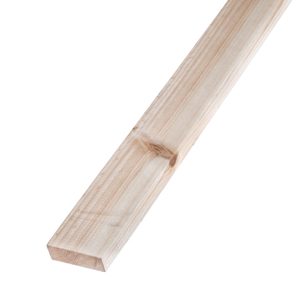 Product image for 16mm X 50mm Planed Softwood PAR Timber (2'' X 0.6'') Finish 12mm X 44mm