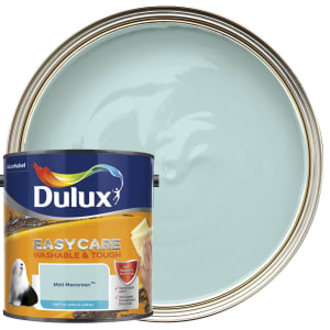 Product image for Dulux Easycare Mint macaroon Matt Emulsion paint, 2.5L