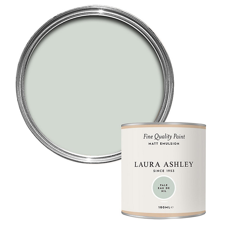 Product image for Laura Ashley Pale Eau De Nil Matt Emulsion paint, 100ml