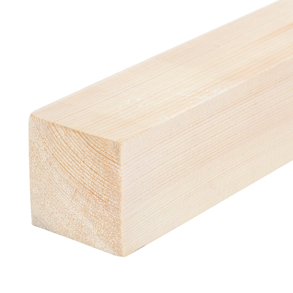 Product image for 50mm X 50mm Planed Softwood PAR Timber (2'' X 2'') Finish 44mm X 44mm