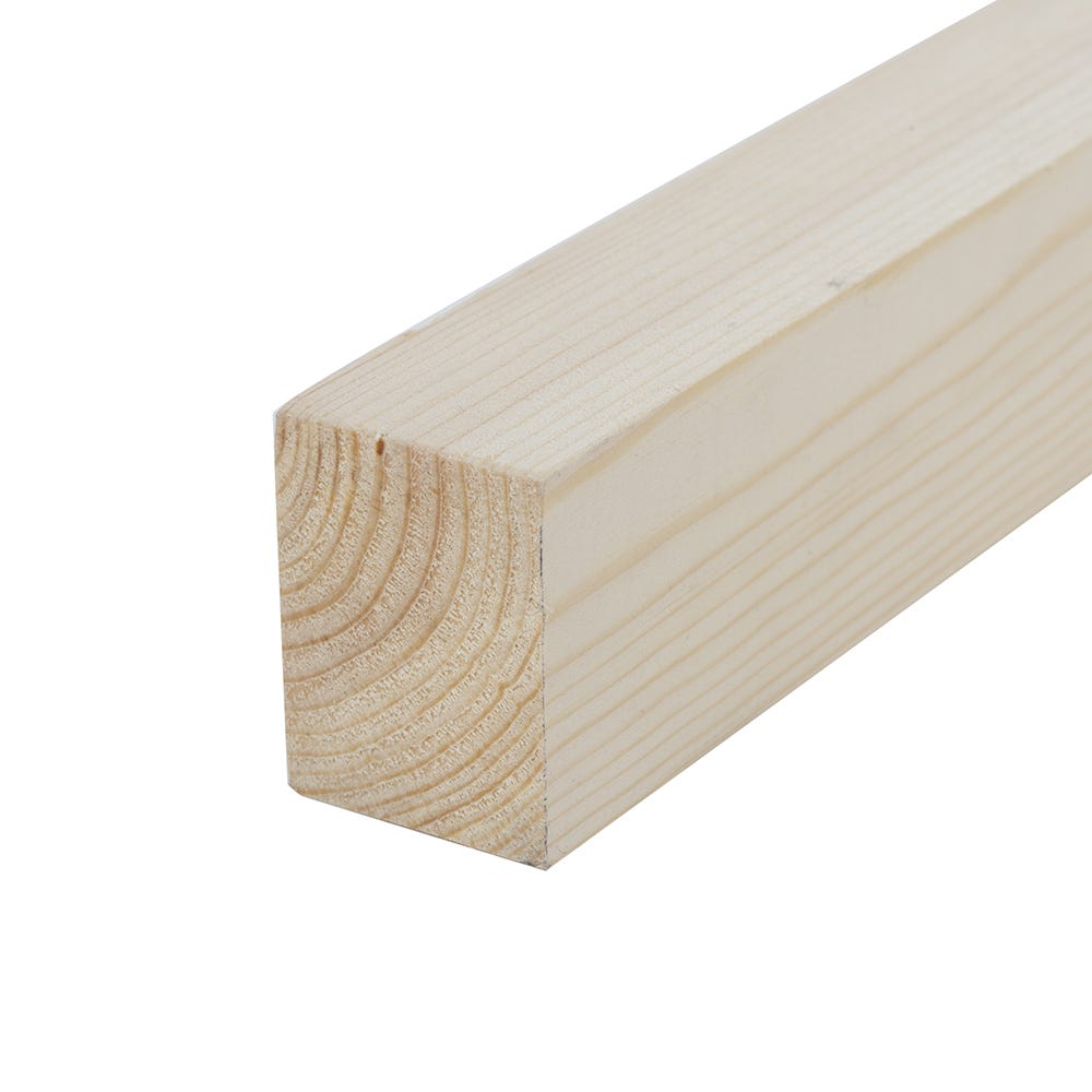 Product image for 38mm X 50mm Planed Softwood PAR Timber (2'' X 1.5'') Finish 33mm X 44mm