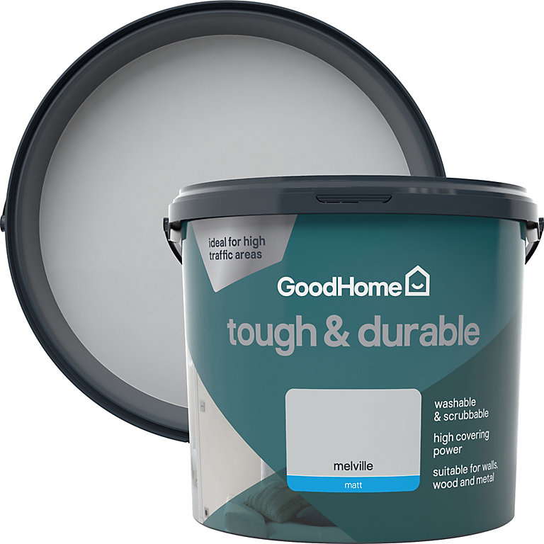 Product image for GoodHome Durable Melville Matt Emulsion paint, 5L