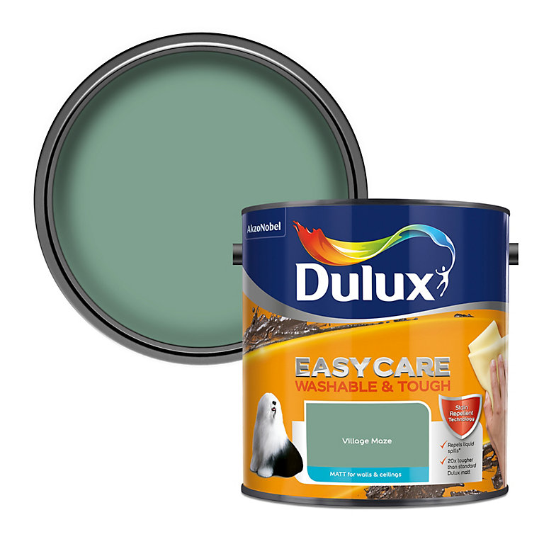 Product image for Dulux Easycare Village Maze Matt Wall paint, 2.5L