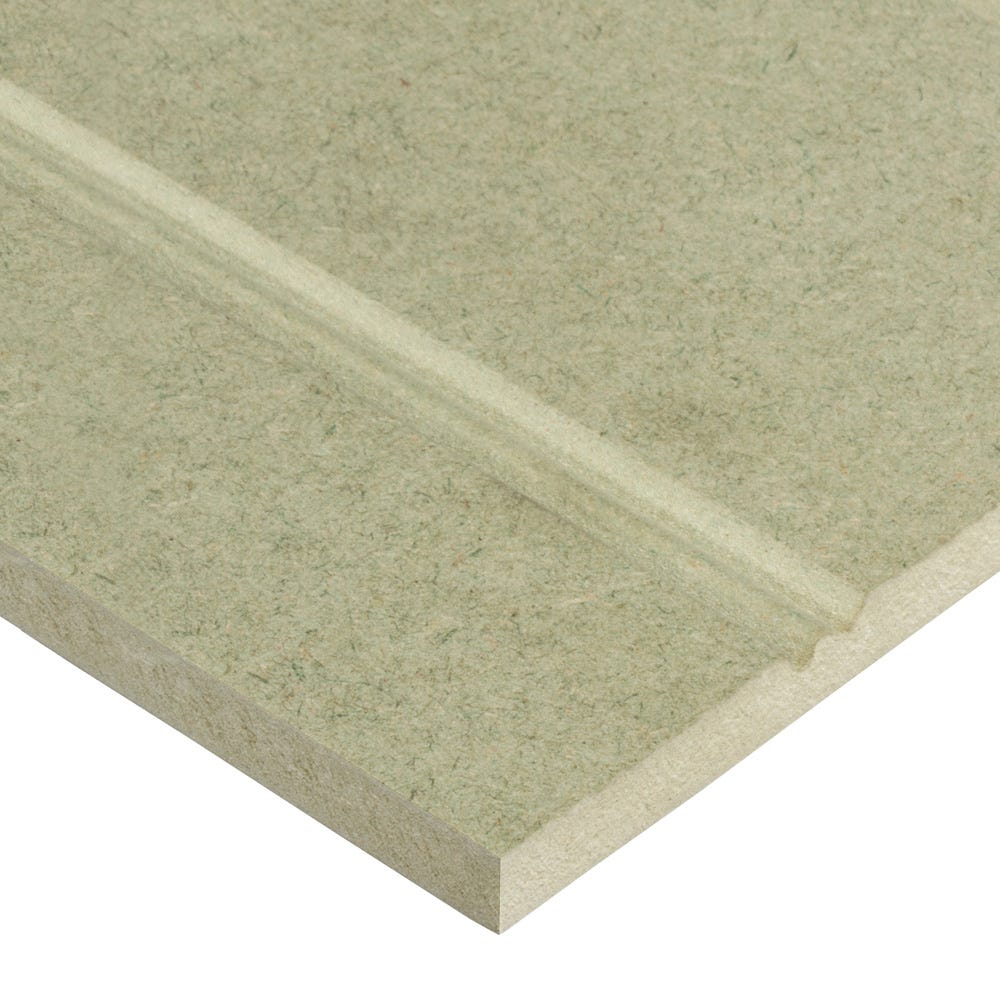 Image of Matchboard 9mm York Moisture Resistant MDF Panel Portrait Long Joint 2440mm X 1220mm
