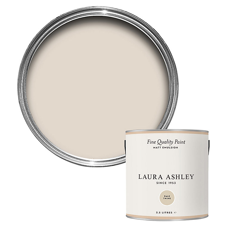 Product image for Laura Ashley Pale Twine Matt Emulsion paint, 2.5L