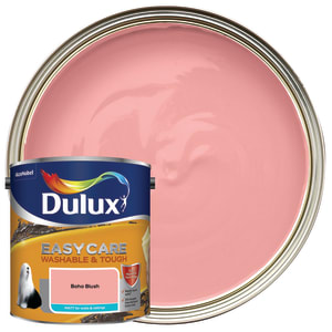Product image for Dulux Easycare Boho Blush Matt Wall paint, 2.5L