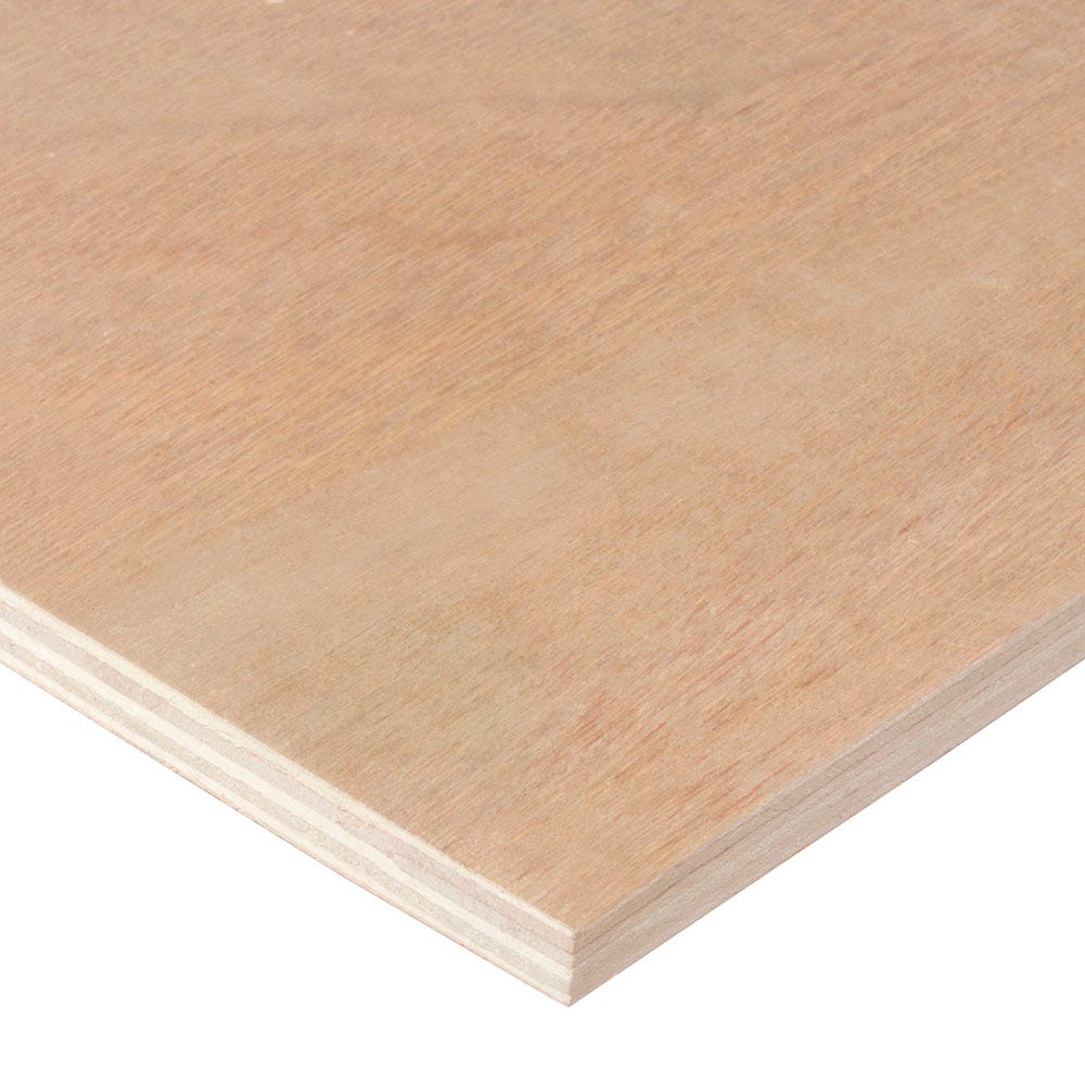 Product image for 9mm Hardwood External Grade Plywood B/BB 2440mm X 1220mm (8' X 4')