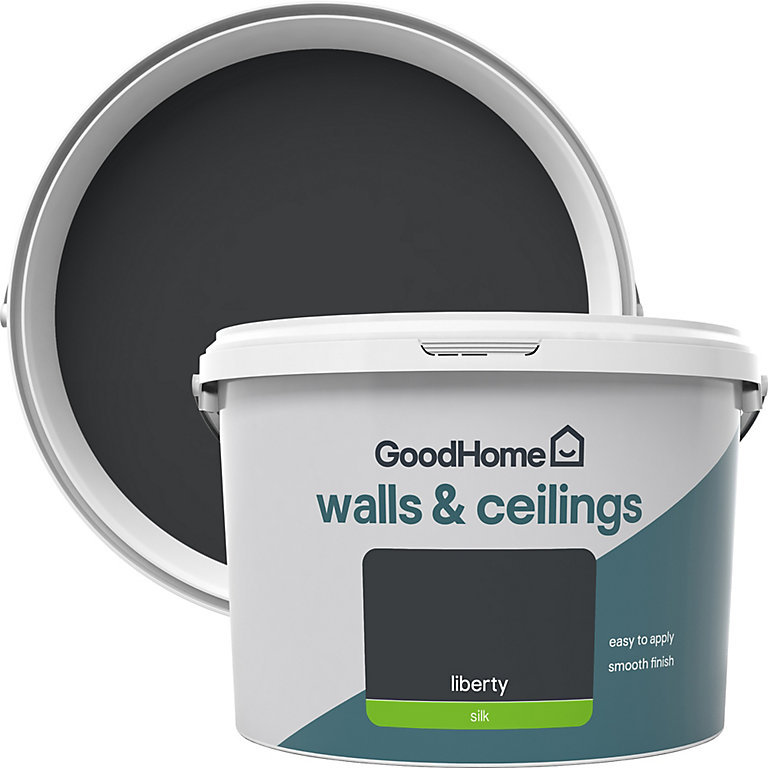 Product image for GoodHome Walls & ceilings Liberty Silk Emulsion paint, 2.5L