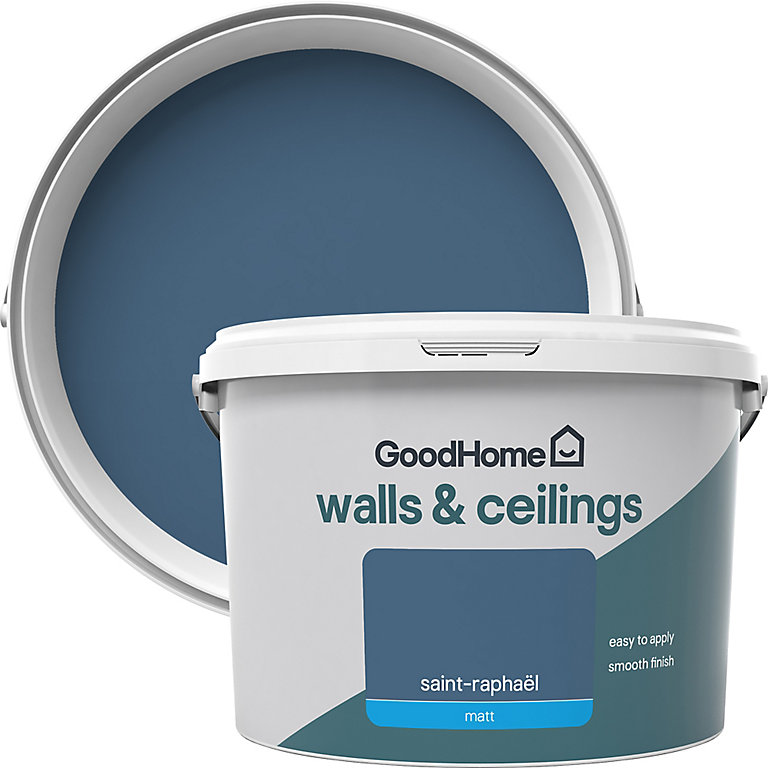 Product image for GoodHome Walls & ceilings Saint-raphaël Matt Emulsion paint, 2.5L