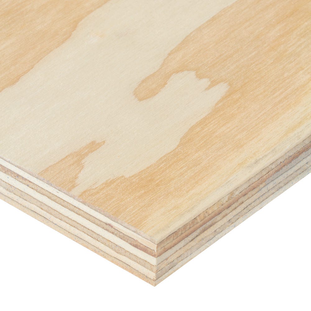Product image for 18mm Softwood Plywood C+/C Grade 2440mm X 1220mm (8' X 4')