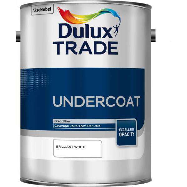 Product image for Dulux Trade Undercoat Brilliant White 1ltr
