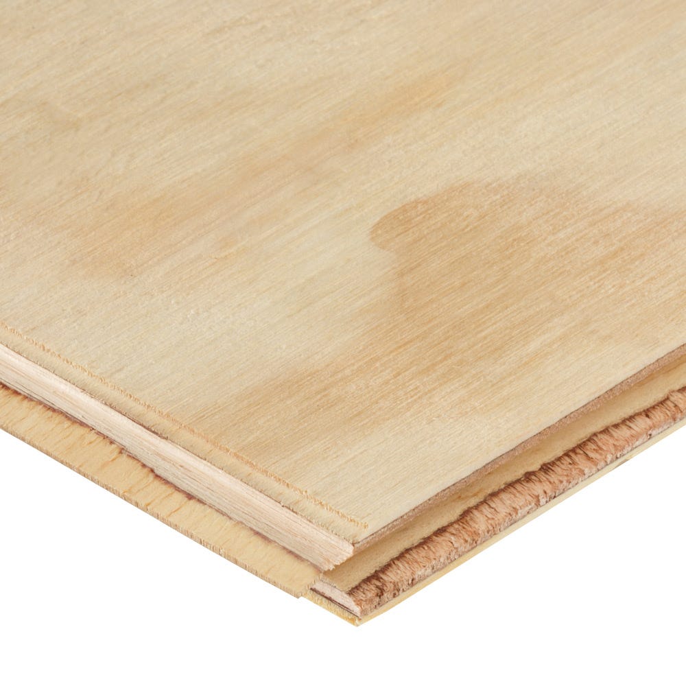 Image of 18mm Softwood Plywood Tongue & Groove Flooring 2400mm X 600mm (8' X 2')