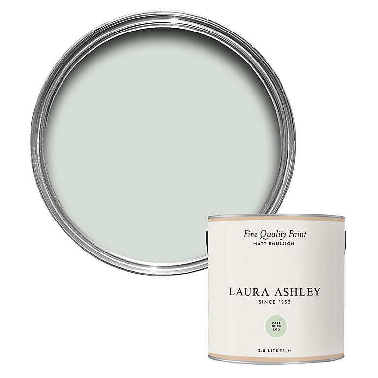 Product image for Laura Ashley Pale Duck Egg Matt Emulsion paint, 2.5L