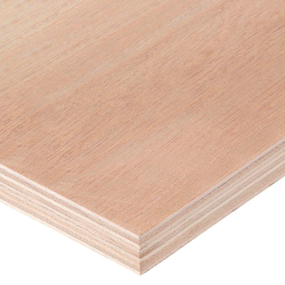 Product image for 15mm Hardwood External Grade Plywood B/BB 2440mm X 1220mm (8' X 4')