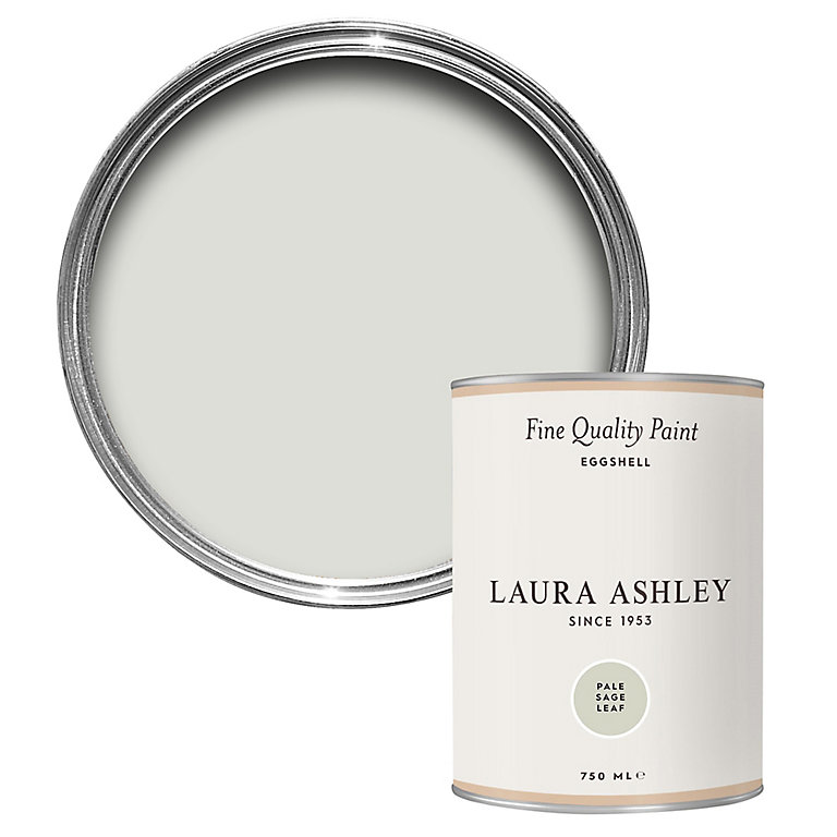 Product image for Laura Ashley Pale Sage Leaf Eggshell Emulsion paint, 750ml