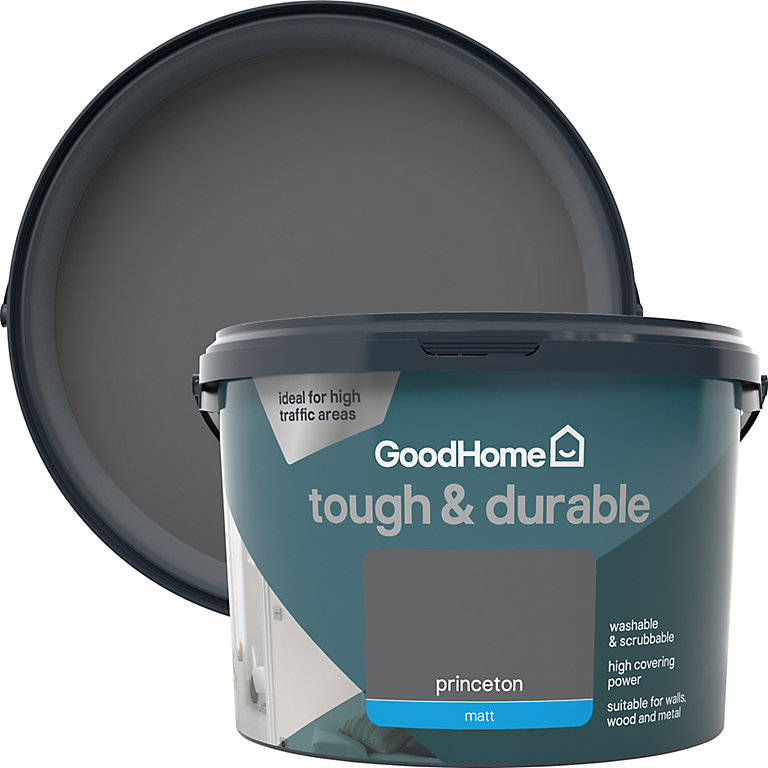 Product image for GoodHome Durable Princeton Matt Emulsion paint, 2.5L