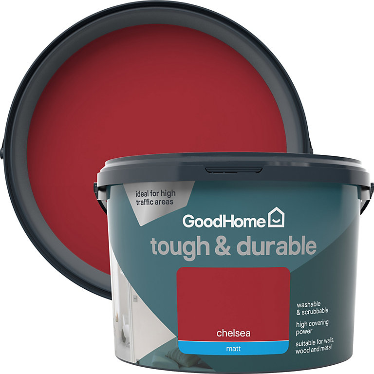 Product image for GoodHome Durable Chelsea Matt Emulsion paint, 2.5L