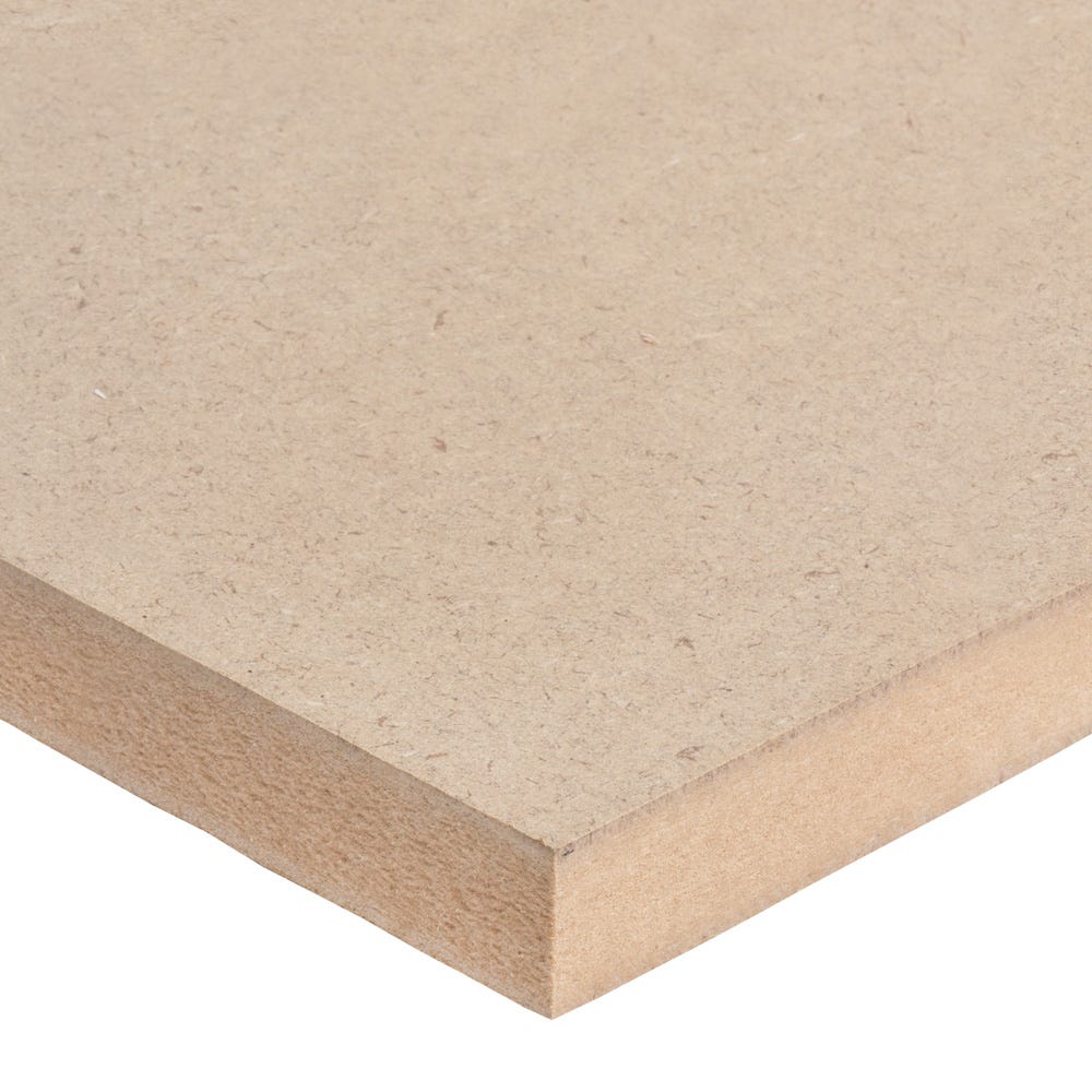 Product image for 25mm Standard MDF Board 2440mm X 1220mm (8' X 4') Pack Of 35