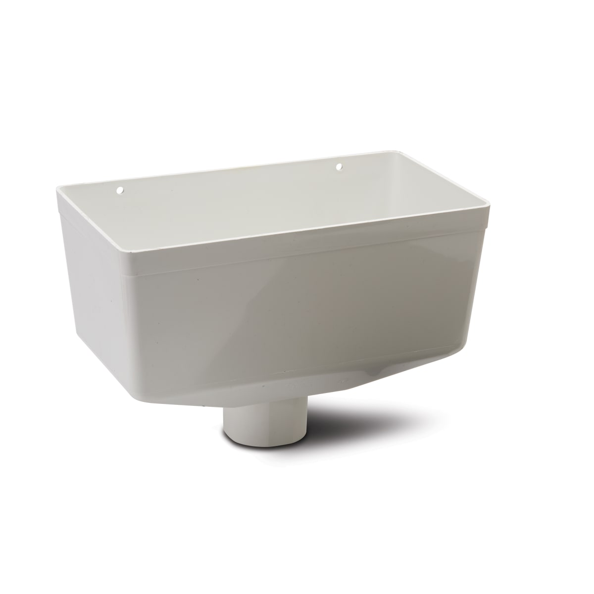 Product image for Round Downpipe Medium Hopper White 68mm