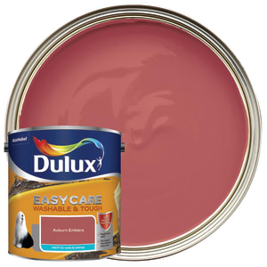 Product image for Dulux Easycare  - Dulux Auburn Embers Matt Wall paint, 2.5L