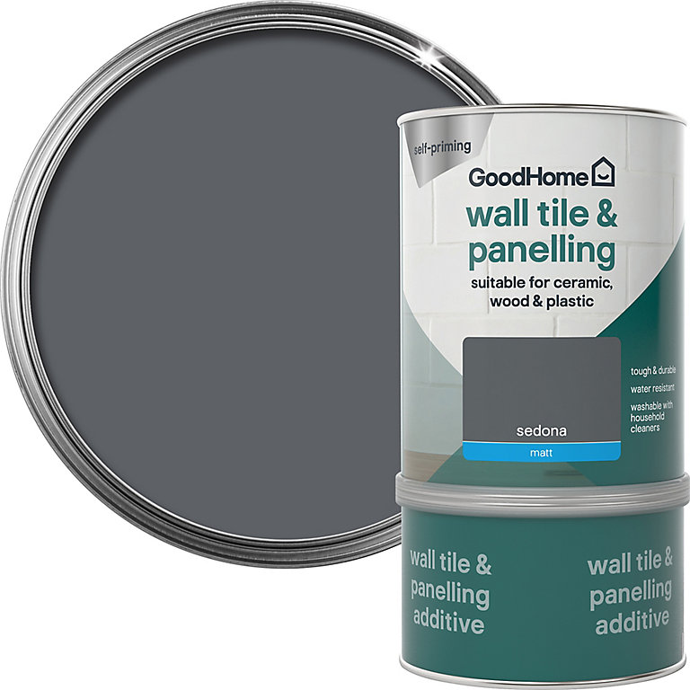 Product image for GoodHome Durable Sedona Matt Wall tile & panelling paint, 750ml