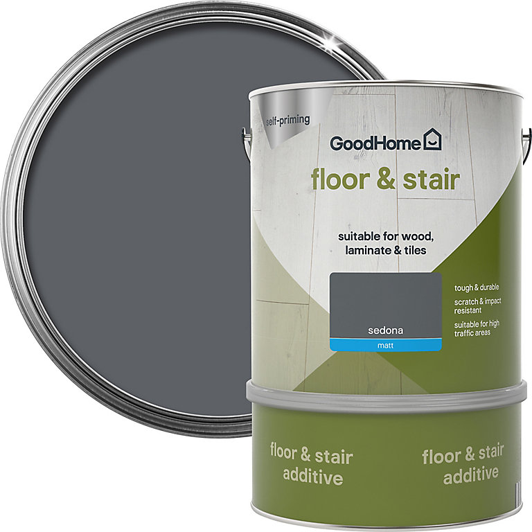 Product image for GoodHome Renovation Sedona Matt Floor & stair paint, 2L