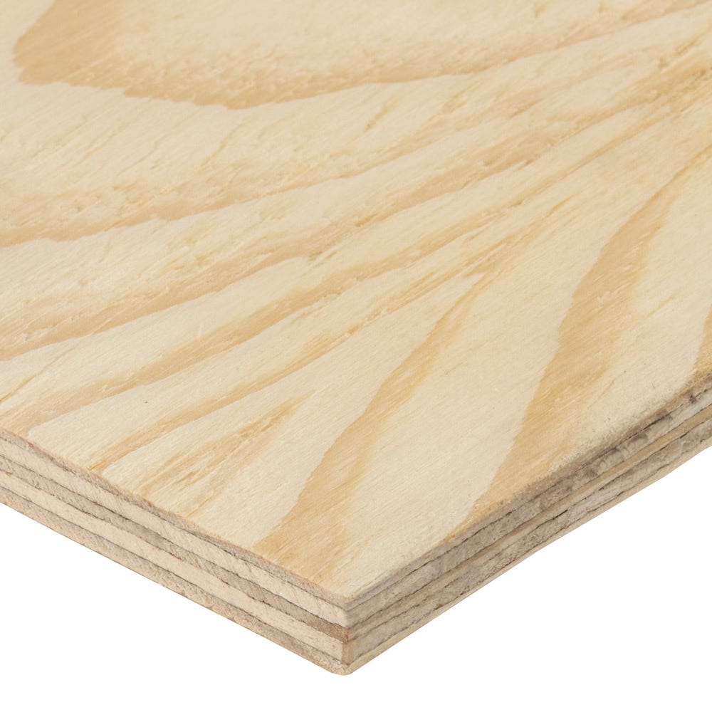 Product image for 12mm Softwood Plywood C+/C Grade 2440mm X 1220mm (8' X 4') Pack Of 75