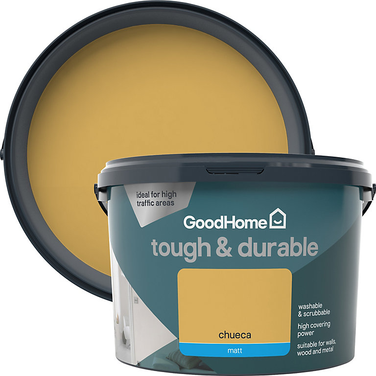 Product image for GoodHome Durable Chueca Matt Emulsion paint, 2.5L