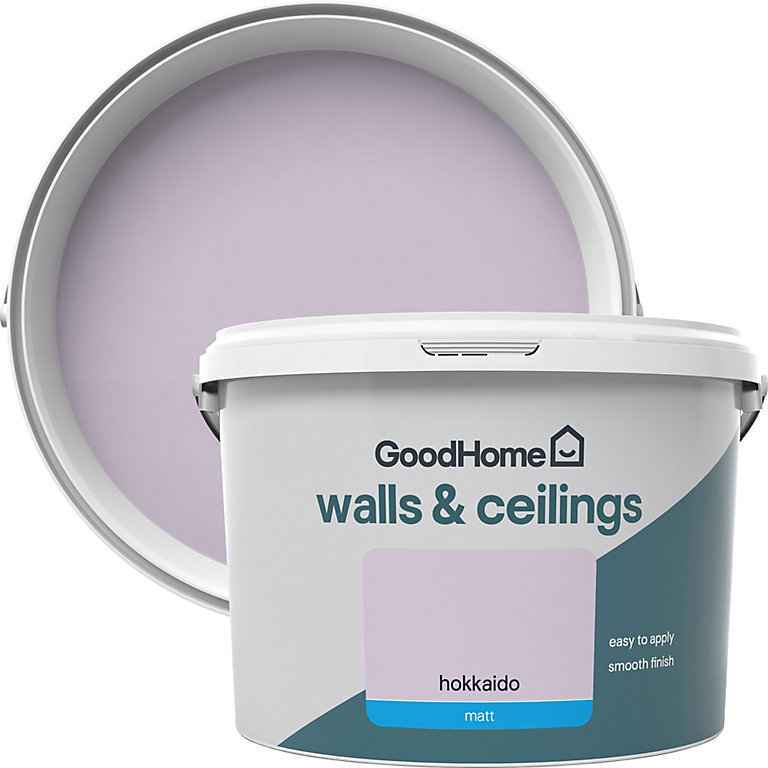 Product image for GoodHome Walls & ceilings Hokkaido Matt Emulsion paint, 2.5L