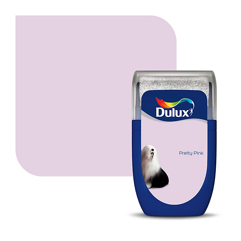 Dulux Standard Pretty pink Matt Emulsion paint, 30ml Tester pot Price Comparisons | Compare The Build