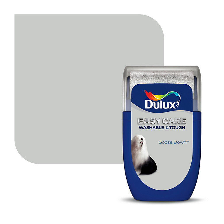 Product image for Dulux Easycare Goose down Matt Emulsion paint, 30ml Tester pot